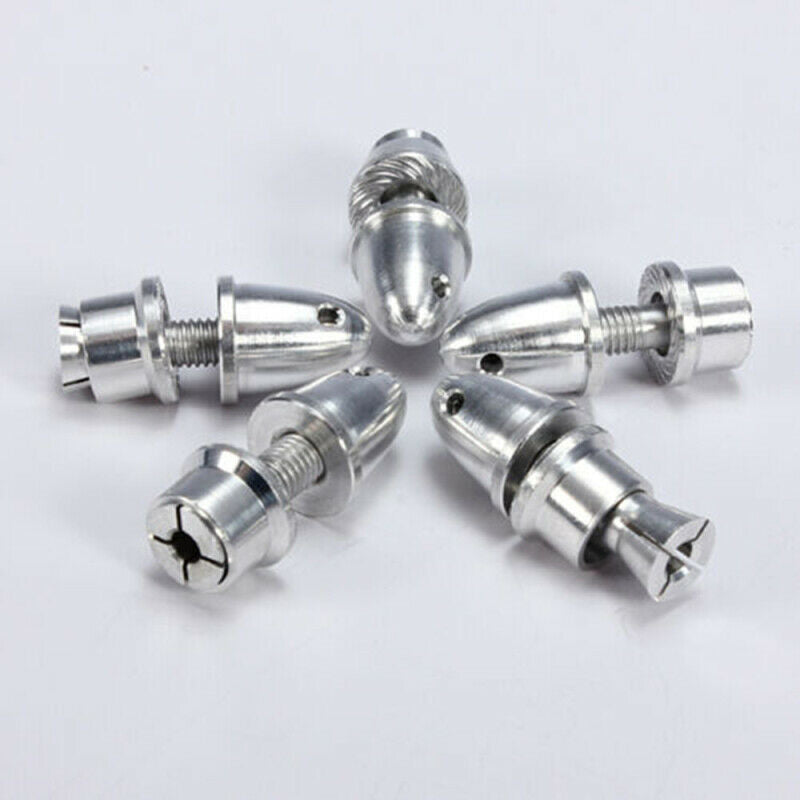 5pcs 5mm RC Aluminum Bullet Prop Propeller Adapter Holder for Brushless czx