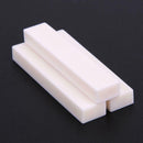3pcs Bone Guitar Bass Blank Nut String Nut 52mmx 6mmx 10mm Beige A