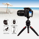 Aluminum Alloy Rotatable Camera Travel 360 Degree Foot Stand Tripod Retractable