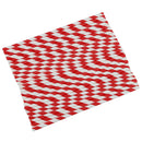 Paper Party Striped Straws Red/White Q5E9