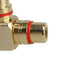 1 Male Plug To 2 Female Video Audio Splitter RCA Plug Angled Plug