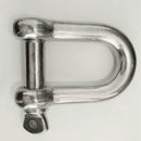 14MM New 304 Stainless Steel Dee Shackle Buckle Anti-rust For Mairne Sailing