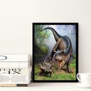 5D DIY Full Drill Diamond Painting Dinosaur Cross Stitch Embroidery Kits