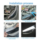 2pcs/set Daytime Running Light Strips Exterior Trim Multifunction LED Headlight