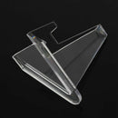 10x Transparent plastic Medals Coins Display Stand Easel Show Holder Exhibi V4D9