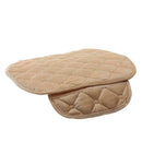 Plush Non-slip Car Cushion Keep Warm Diamond Car Seat Cover Mat(Beige) A
