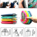 Trip Grips Shopping Grocery Bag Holder Handle Carrier Lock Labor GYM Fitness LJ