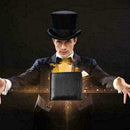 Magic Trick Flame Fire PU Wallet Leather Magician Stage Perform Street Show L0F4