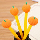 1X Pumpkin Shaped Lovely Neutral Pen Stationery Gel Office Supply Pen Schoo E0W3