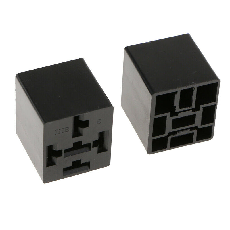 3Pcs 40A 5 Pin Relay Socket Holders With Terminals Car Electrical Wiring Parts