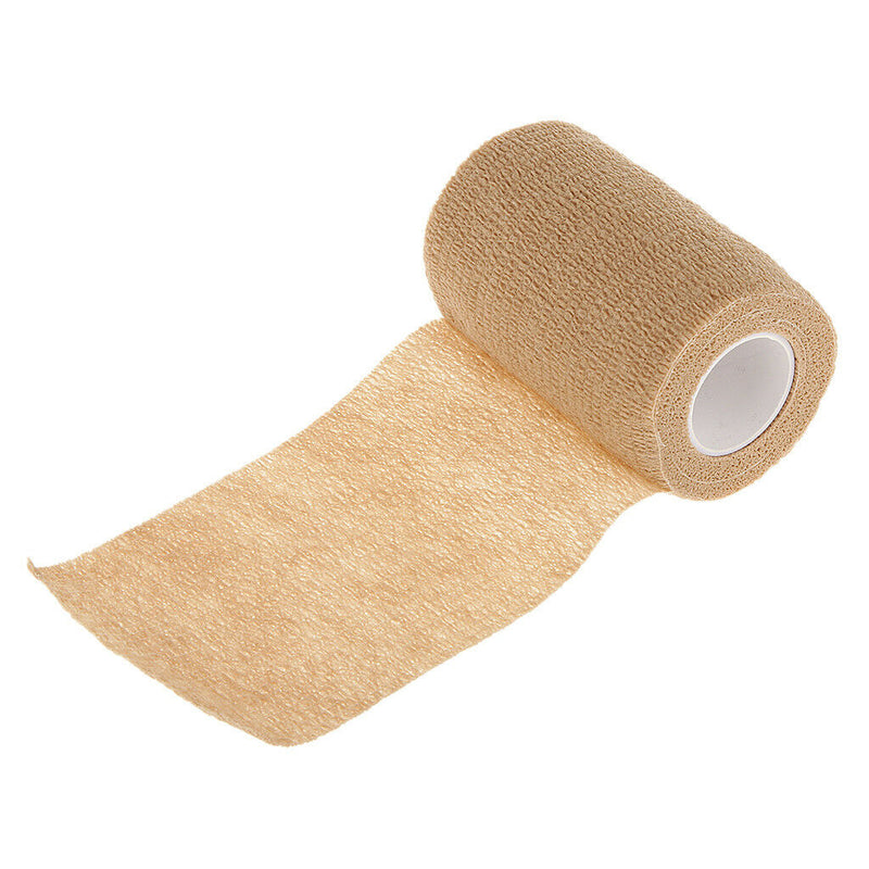 2pcs Self Adhesive Elastic Bandage Tape Roll First Aid Treatment Gauze Wrap