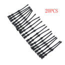 20x 65mm Anti Vibration Flexible Rubber Silicone For PC Case Fan Mounts Screw LJ