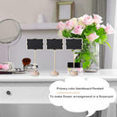 20pcs Mini Chalkboard Small Lace-shaped Blackboard with Stand Message Board