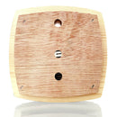 Square Wooden Sauna Hygrothermograph 2 in 1 Hygrometer Double Dial Sauna Room