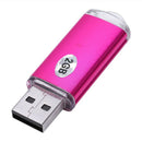 USB 2.0 Flash Pen Drive Disk Memory Stick Rose Red Storage Capacity:2GB