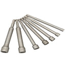 7pcs 1/4 Hexagon Socket 5/6/8/9/10/11/12mm Strong Magnetic Wind Batch Slee JEU