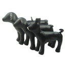 Leather Dog Mannequins Standing Position Dog Models Toys Pet Animal Shop Di