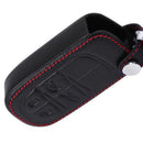 For Jeep Grand Chrysler 300 Dodge Remote Key Fob Case Cover PU Leather 4  WAQ