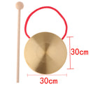 Kids Hand Percussion Gong Cymbal with Mallet, Musical Early Learning Developing