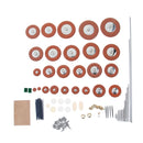 Tenor Sax Parts Set Bolts+Screws+Cork Sheet+Pad+Spring +Felt Block