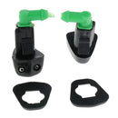 2pcs Windshield Washer Nozzle Sprayers Kit Front Left & Right Windshield Washer