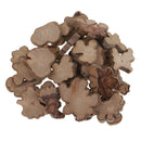 30x Wood Log Slices Discs DIY Art Craft Wedding Rustic Wooden Pile Ornaments