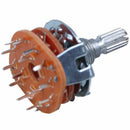 Electronic Machine 3P4T 3Pole 4 Position 2 Deck 15 Pin Rotary Switch B5I7