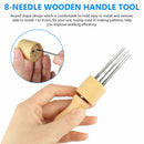 Needle Felting Starter Set Wool Felt Tools Mat DIY Hand Craft Making SupplyB Kw