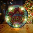 DIY Diamond Painting LED Lamp Partial Drill Special Shape Christmas Decor