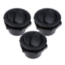 3 Pack New Black RV RV Interior Air Conditioning Vent Ventilation 70x45mm