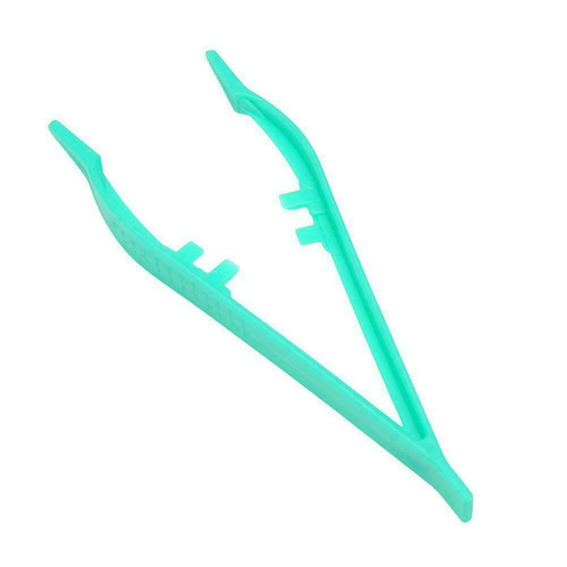 Reptile Plastic Feeding Tongs Live Food Feeding Tweezers 12cm Fast