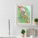 5D DIY Full Round Drill Diamond Painting Giraffe Animal Cross Stitch (1008)