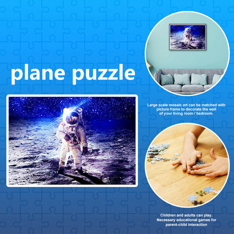 1000pcs DIY Astronaut in Space Jigsaw Kids Adults Puzzle Educational Toys