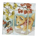 DIY Needlework Stamped Cross Stitch 11 Count Aida Cloth Embroidery Crafts,