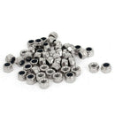 M5x0.8mm Metric Stainless Steel Nylon Insert Lock Hex Nuts 30 Pcs L5S2
