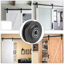 1pc Barn Door Wheel Cabinet Window Hanging Runner Pulley Home Improvement