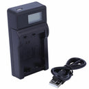 Battery charger for Sony NP-FW50,Compatible with Sony Alpha NEX-5, NEX-3, N U4V8
