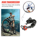 Mountain Bike Aluminum Alloy 6 7 Speed TZ50 Rear Derailleur Bicycle Parts