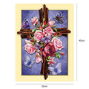 Rose 5D Full Drill Diamond Painting DIY Embroider Craft Cross Stitch Decor