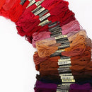 200 skeins of multicolored yarn for cross needle embroidery Crocheting S6K5