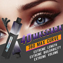Aliver Mascara Waterproof Mascara, 4D Silk Fiber Mascara Mascara Black for
