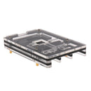 Acrylic Case Shell Cover Enclosure Protector for Raspberry Pi 3 B+ - Black