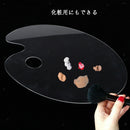 Transparent Paint Palette Acrylic Paint Tray Easy Clean Art Palette for DIY Art