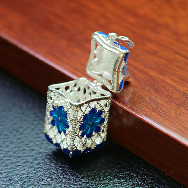 1.10 x 0.55inch - Copper - Essential Oil Diffuser Pendant Necklace Aroma -