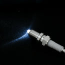 LED Mini keychain flashlight Key Chain Spark Plug Keychain Car Parts Keyring USA
