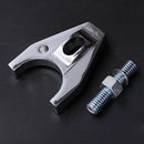 1X(Chrome Billet Metal For Chevy Distributor Clamp Hold Down SBC BBC SB BB