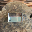 Optical Glass Triple Triangular Prism Physics Refractor Light Spectrum New