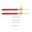 2Sets French Fashion Embroidery Crochet Hook with 3 Needles Beading DIY Art