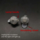 100pcs Mini Led Lamps Flash Balloon Light With Battery Luminous Lantern For F7M5
