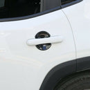 Car Exterior Door Handle Bowl Cover Trim Frame Decor for Jeep Renegade 2016 M1Q4